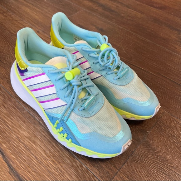 Adidas Choigo Hazy Sky Hi-Res Yellow SZ 8 - Picture 3 of 8